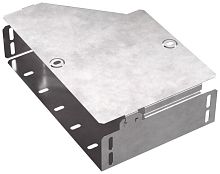 Переходник правый для лотка с крышкой Промрукав Стандарт 300х200х80 картинка